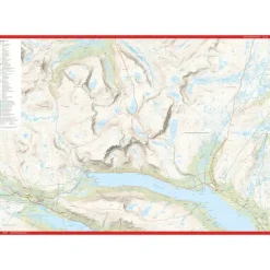 Snota Trekanten Calazo Høyfjellskart 1:25 000 Trollheime