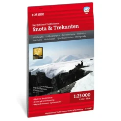 Snota Trekanten Calazo Høyfjellskart 1:25 000 Trollheime