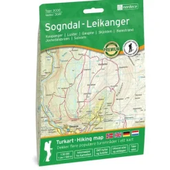 Sogndal-Leikanger Nordeca Topo 1:50 000 3041