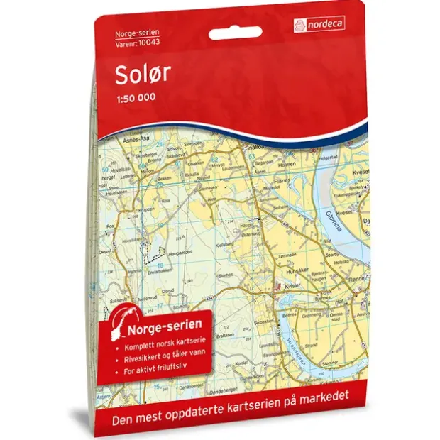 Solør Nordeca Norge 1:50 000 10043