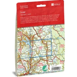 Solør Nordeca Norge 1:50 000 10043