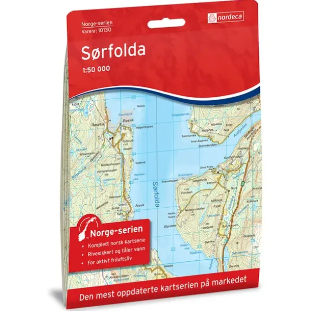Sørfolda Nordeca Norge 1:50 000 10130