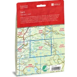 Sørli Nordeca Norge 1:50 000 10100