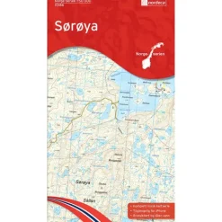 Sørøya Nordeca Norge 1:50 000 10186