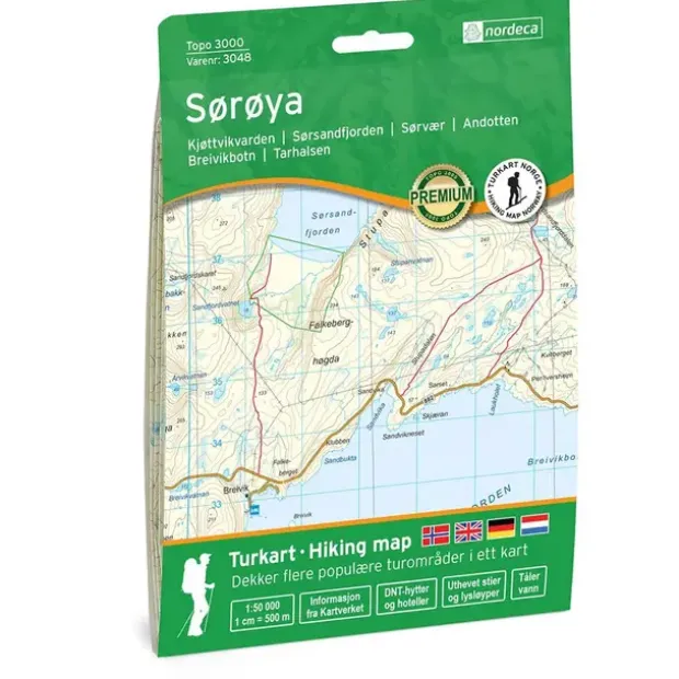 Sørøya Nordeca Topo 1:50 000 3048