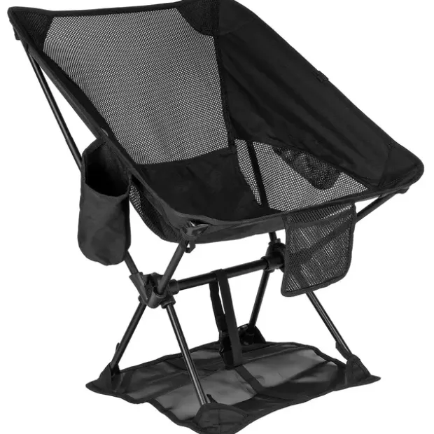Stol Eagle Sammenleggbar stol Black