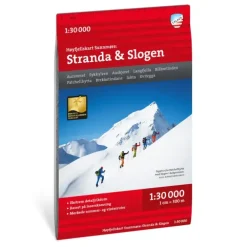 Stranda Slogen Calazo Høyfjellskart 1:30 000 Sunnmøre
