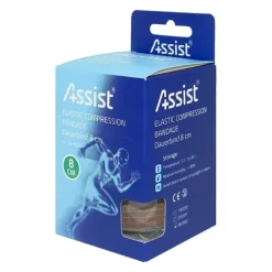 Støttebandasje Assist Sport Elastic Compression Bandage