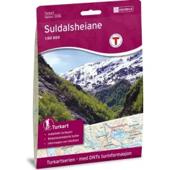 Suldalsheiene Nordeca Turkart 1:50 000 2228