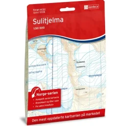 Sulitjelma Nordeca Norge 1:50 000 10128