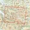 Sunndal Innerdalen Calazo Høyfjellskart 1:25 000 Trollheime