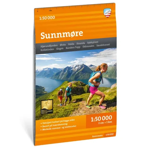 Sunnmøre Calazo Turkart 1:50 000