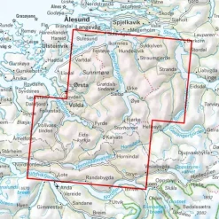 Sunnmøre Calazo Turkart 1:50 000