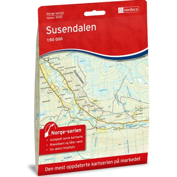 Susendalen Nordeca Norge 1:50 000 10112