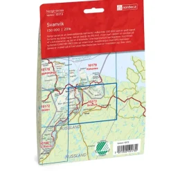 Svanvik Nordeca Norge 1:50 000 10173