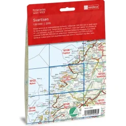 Svartisen Nordeca Norge 1:50 000 10123