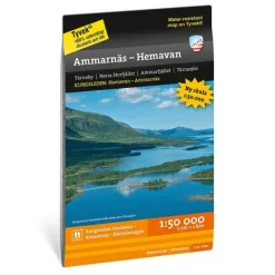 Sverige: Ammarnäs–Hemavan Calazo Turkart 1:50 000 Kungsleden