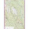 Sverige: Dalafjällen Trysil Calazo Turkart 1:100 000