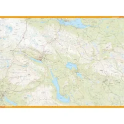 Sverige: Funäsdalen Ramundberget Messlin Calazo Turkart 1:50 000