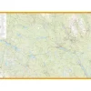 Sverige: Idre og Lofsdalen Calazo Turkart 1:50 000