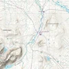 Sverige: Jämtlandstriangeln Calazo Høyfjellskart 1:25 000