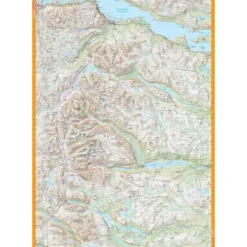 Sverige: Kebnekaisefjällen Narvik Calazo Turkart 1:100 000