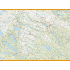 Sverige: Kittelfjäll–Borgafjäll Calazo Turkart 1:100 000