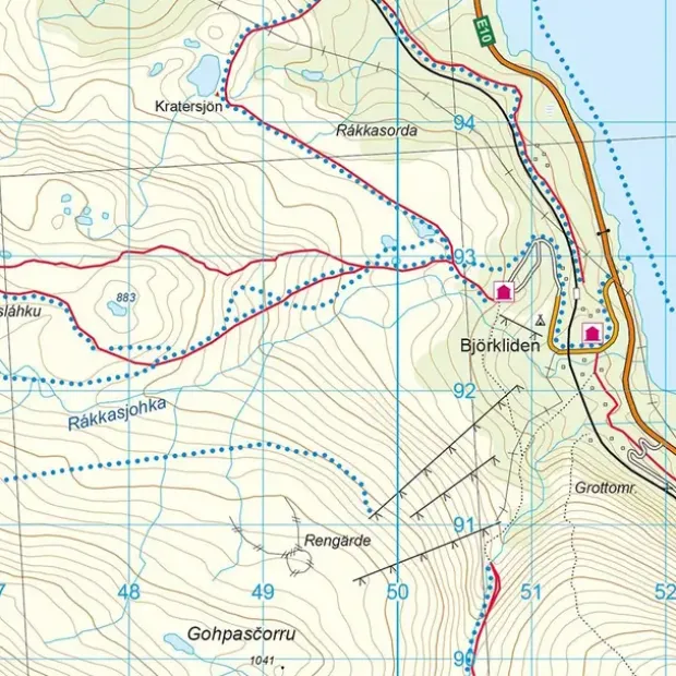 Sverige: Kungsleden-Abisko Nordeca Sverige 7001 Kungsleden-Abisko