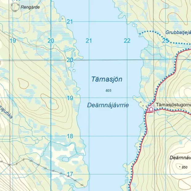 Sverige: Kungsleden-Hemavan Nordeca Sverige 7008 Kungsleden-Hemavan