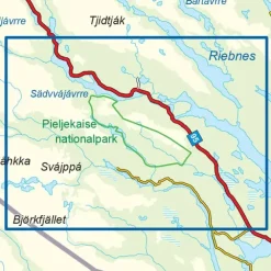 Sverige: Kungsleden-Jäkkvik Nordeca Sverige 7007 Kungsleden-Jäkkvik