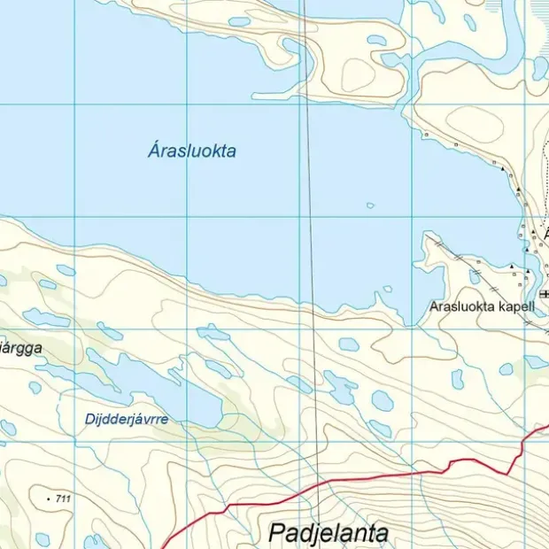 Sverige: Kungsleden-Padjelanta Nordeca Sverige 7003 Kungsleden-Padjelan