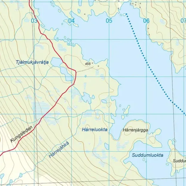 Sverige: Kungsleden-Västerfjäll Nordeca Sverige 7006 Kungsleden-Västerfj