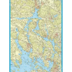 Sverige: Norra Bohuslän Calazo Skjærgårdskart 1:50 000 Bohuslede