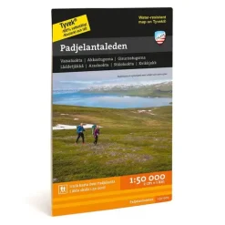 Sverige: Padjelantaleden Calazo Turkart 1:50 000