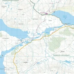 Sverige: Padjelantaleden Calazo Turkart 1:50 000
