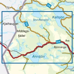 Sverige: Årefjällen Nordeca Sverige 7012 Årefjällen