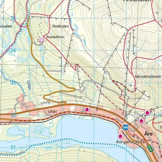 Sverige: Årefjällen Nordeca Sverige 7012 Årefjällen