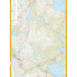 Sverige: Årefjällen Storlien Calazo Turkart 1:50 000