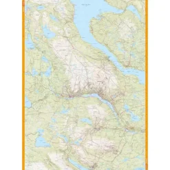 Sverige: Årefjällen Storlien Calazo Turkart 1:50 000