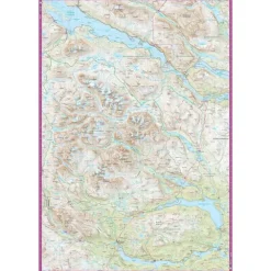 Sverige: Sarek Padjelanta Calazo Turkart 1:100 000