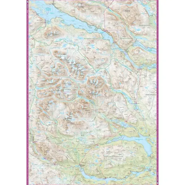 Sverige: Sarek Padjelanta Calazo Turkart 1:100 000