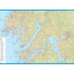 Sverige: Södra Bohuslän Calazo Skjærgårdskart 1:50 000 Bohuslede