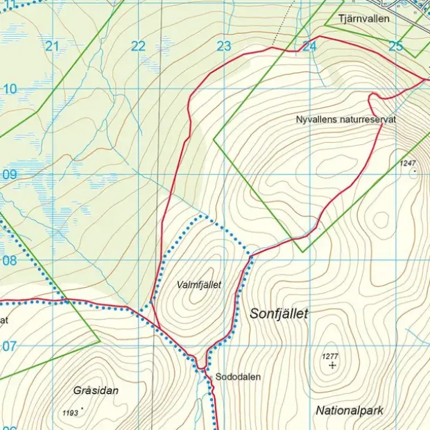 Sverige: Sonfjället Nordeca Sverige 7017 Sonfjället