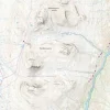 Sverige: Storulvån Snasahögarna Calazo Høyfjellskart 1:20 000