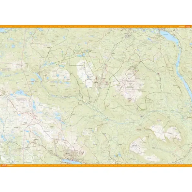 Sverige: Vemdalen Sonfjället Lofsdalen Calazo Turkart 1:50 000
