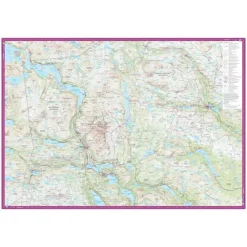 Sverige: Vindelfjällen Calazo Turkart 1:100 000