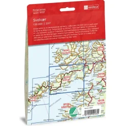 Svolvær Nordeca Norge 1:50 000 10137
