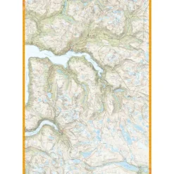 Tafjordfjella Reinheimen Calazo Turkart 1:50 000