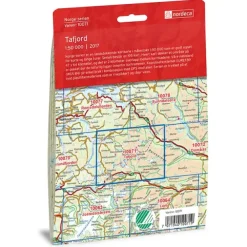 Tafjord Nordeca Norge 1:50 000 10071