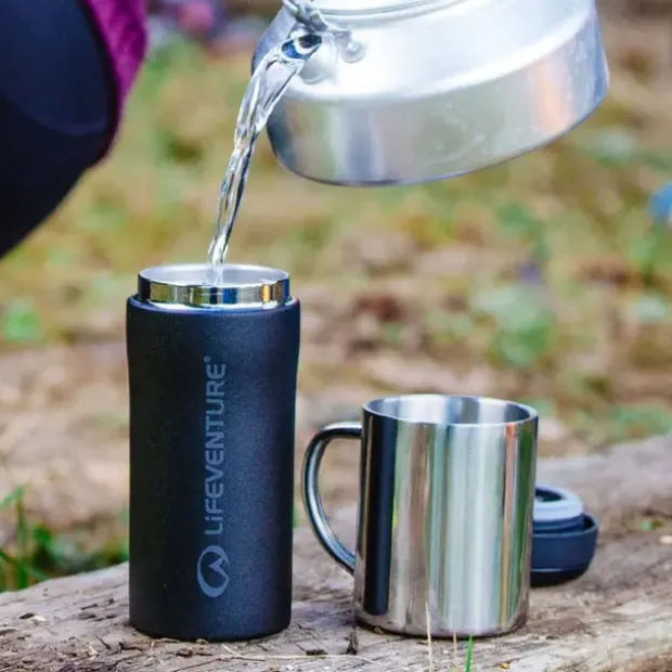Termokopp Lifeventure Thermal Mug 3 dl MattBlack